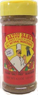 Chef Bangs Salt Free Cajun Spice